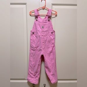 Carhart girls overalls